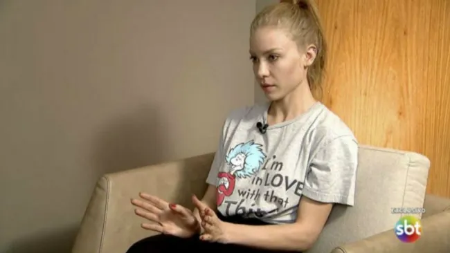 Najila Trindade, en una entrevista que concedió para hablar de Neymar