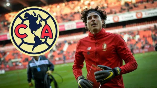 Memo Ochoa, previo a un juego con el Standard 