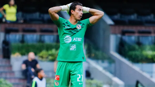 Óscar Jiménez, durante el duelo contra Tijuana 