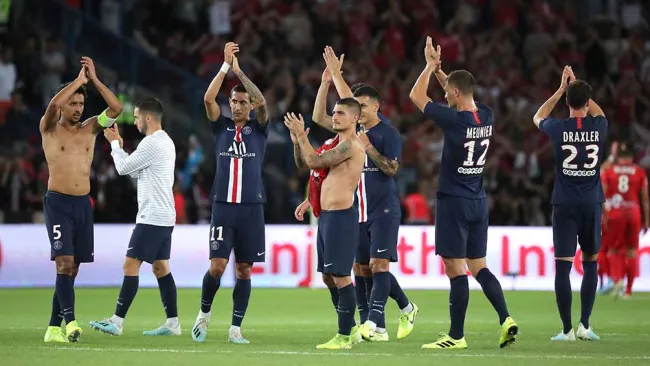 PSG agradece a su afición tras un partido 
