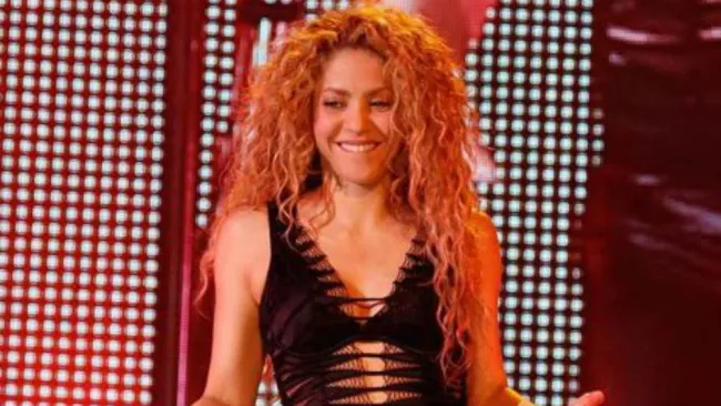Shakira durante un concierto