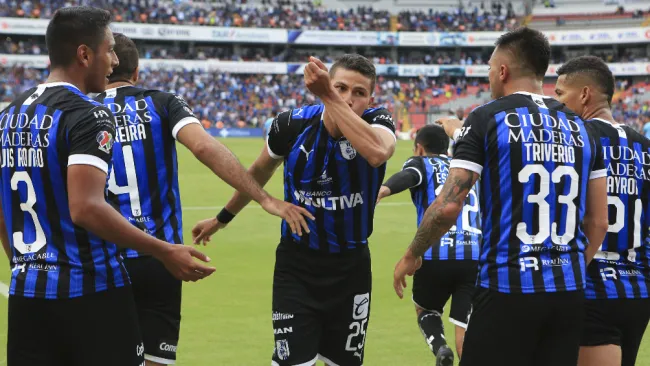 Querétaro celebra una anotación frente a Pachuca