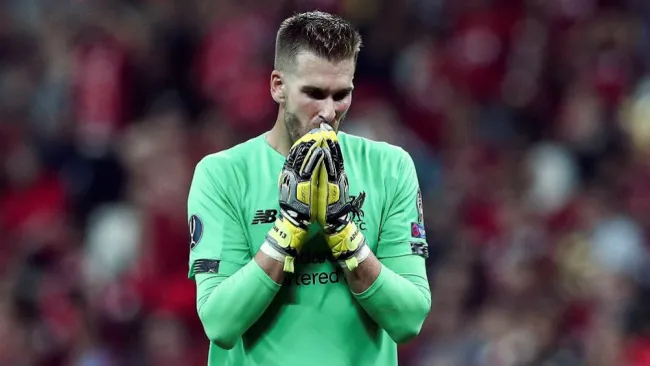 Adrián San Miguel, en el juego por la Supercopa de Europa