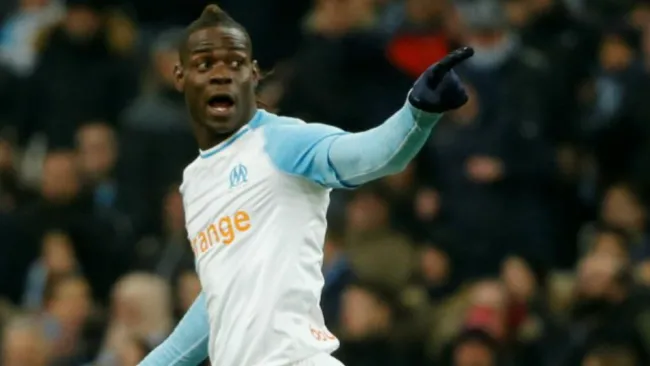 Mario Balotelli en su etapa con Olympique de Marsella