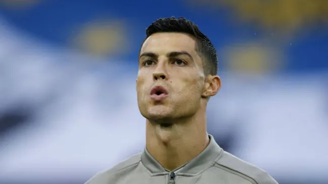 Cristiano, previo a un partido de Portugal