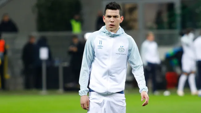 Chucky Lozano previo a un duelo con el PSV