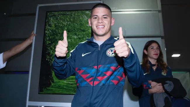 Richard Sánchez a su llegada a la Ciudad de México