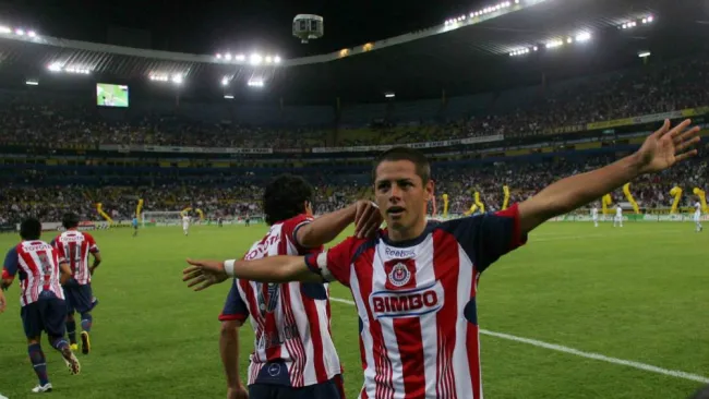 Javier 'Chicharito' Hernández en su etapa como jugador de Chivas