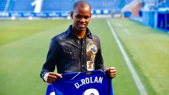 Diego Rolán, durante una aventura en el Viejo Continente 