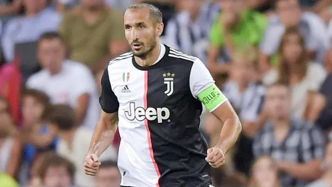 Giorgio Chillini, durante un partido de Juventus