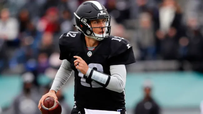 Luis Pérez durante un juego con el Birgminham Irons