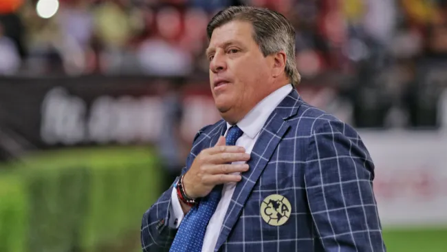 Miguel Herrera durante el partido contra el Atlas