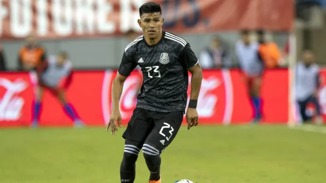 Jesús Gallardo durante un partido contra Estados Unidos