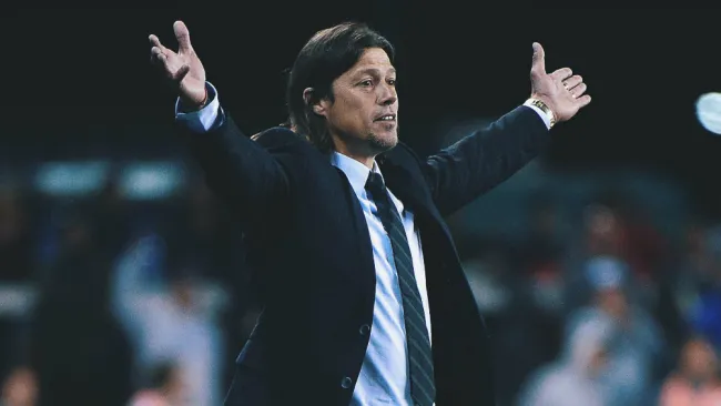 Matías Almeyda durante un partido con San Jose Eartquakes