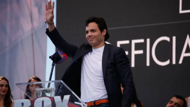 Julio César Chávez Jr., en un evento