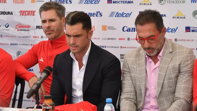 Alberto Marrero, durante una conferencia con los medios