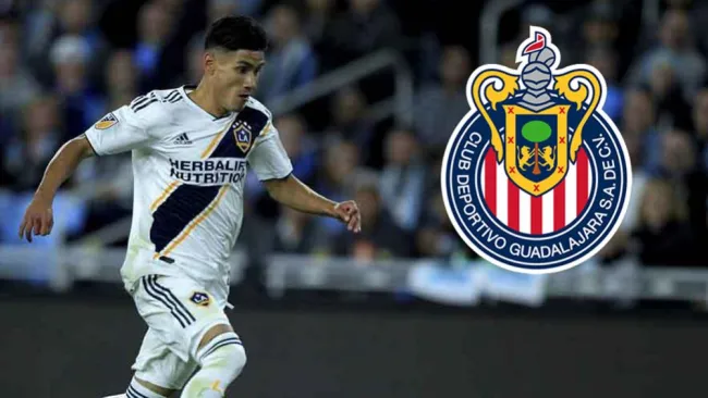 Uriel Antuna durante un duelo con el Galaxy en la MLS 