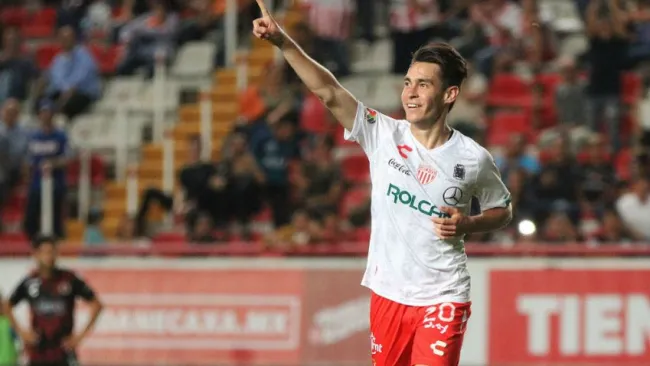 Jesús Angulo festejando gol