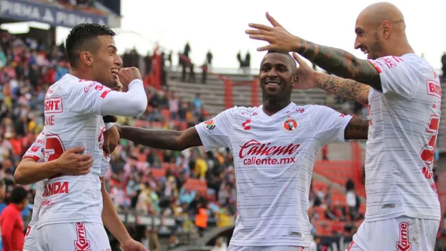 Xolos, en festejo de gol 