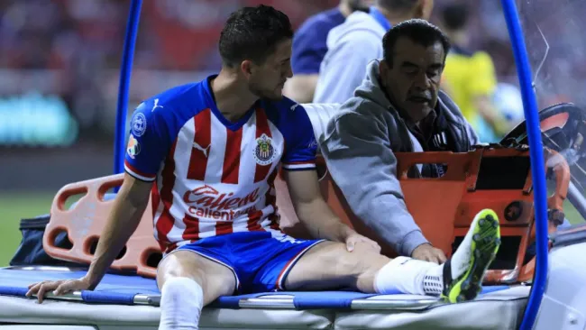 Hiram Mier sale lesionado del enfrentamiento ante Querétaro