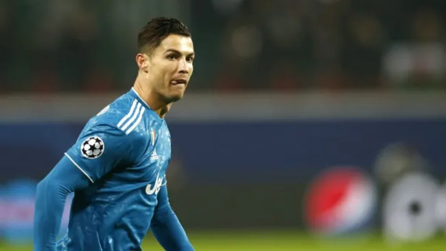 Cristiano, en un juego de Juventus 