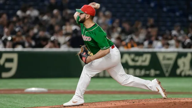 Elemento de México, en el duelo ante Japón 