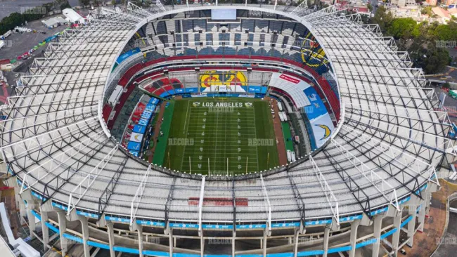 Vista del Estadio Azteca