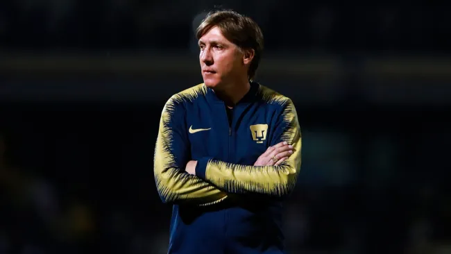 Leandro Augusto durante un duelo de los Pumas 