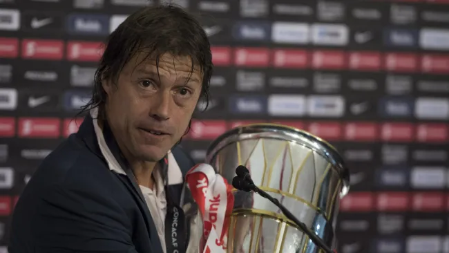 Matía Almeyda después de ganar la Liga de Campeones de la Concacaf 2018