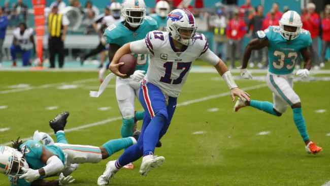Josh Allen con destacada actuación ante Miami