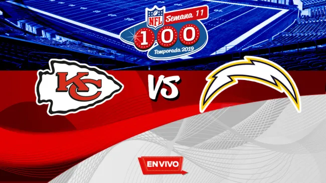 EN VIVO Y EN DIRECTO: CHARGERS VS CHIEFS NFL 