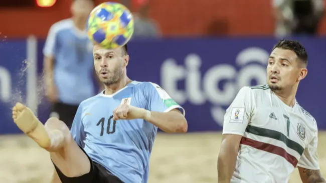 Capurro y Maldonado, durante el partido