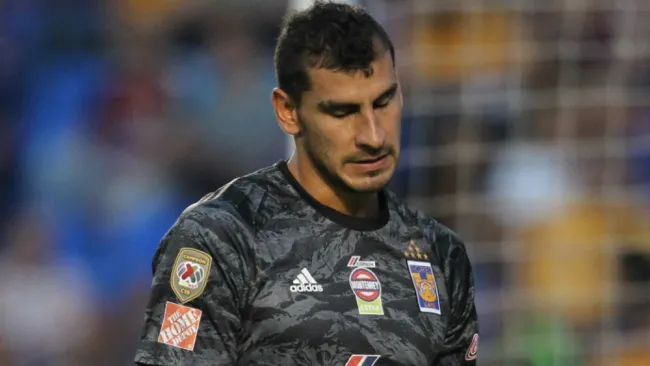 Nahuel, en lamento durante un partido de Tigres