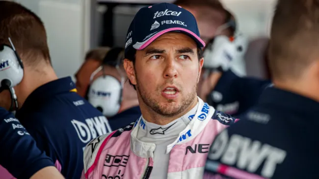 Sergio Pérez, tras culminar el segundo día de clasificación en Abu Dhabi