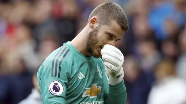 De Gea, después de un partido de Manchetser United