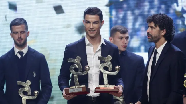 Cristiano, con premio de la Serie A