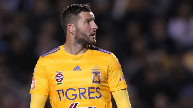 Gignac en el juego frente a América en la Liguilla del A2019