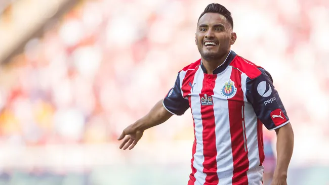 José Juan Vázquez, en un partido de Chivas
