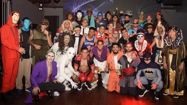 Fiesta de disfraces del Vélez Sarsgield