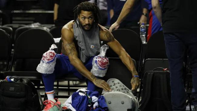 Derrick Rose ya tuvo su primera práctica en la Ciudad de México