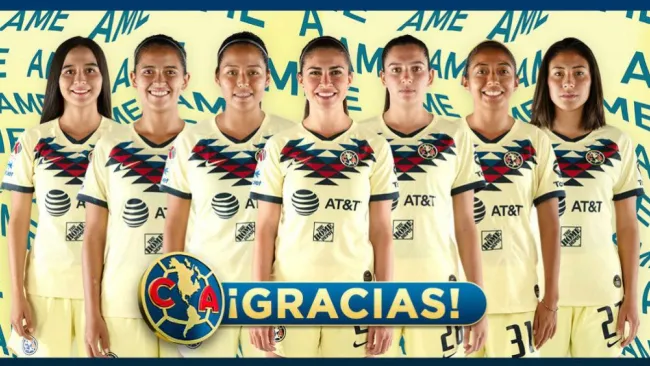 Jugadoras de las que América se despidió para el Clausura 2020
