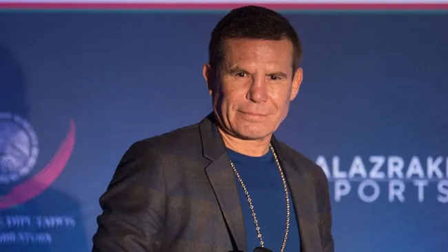 Julio César Chávez en un evento público