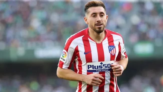 Héctor Herrera durante el partido entre Atlético de Madrid y Real Betis