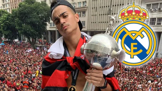 Reinier presume el título de la Copa Libertadores