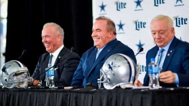 Mike McCarthy, durante su presentación con Dallas