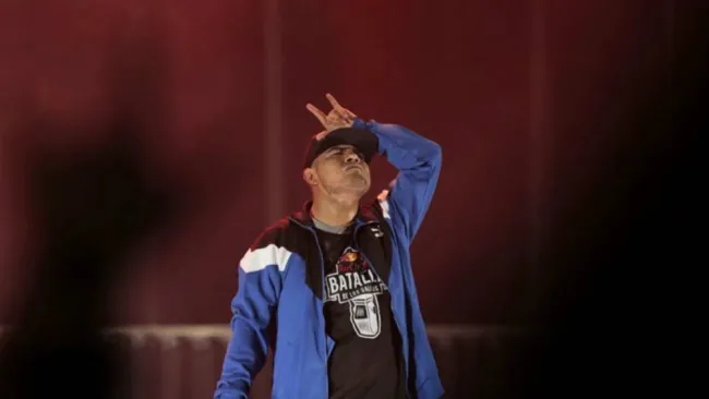 Aczino durante la Batalla de los Gallos