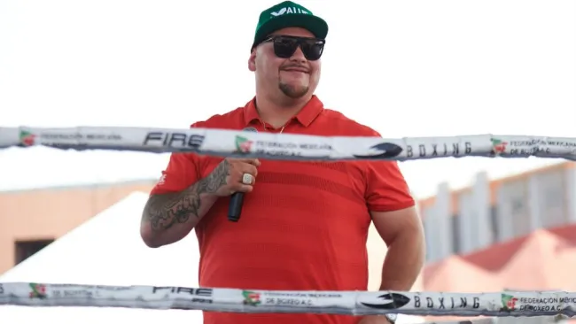 Andy Ruiz, en un evento deportivo