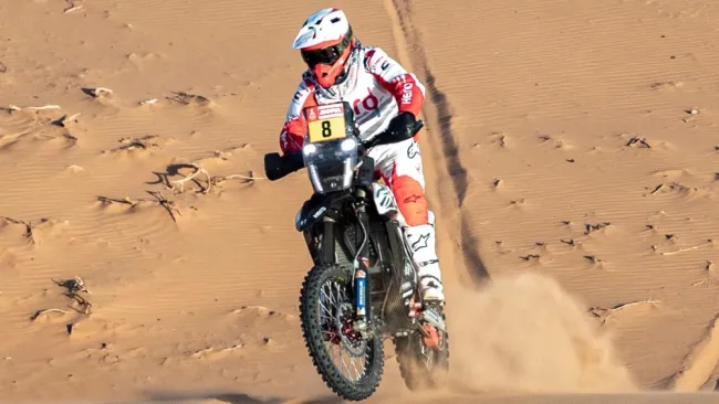 Paulo Goncalves, en el Rally Dakar 2020