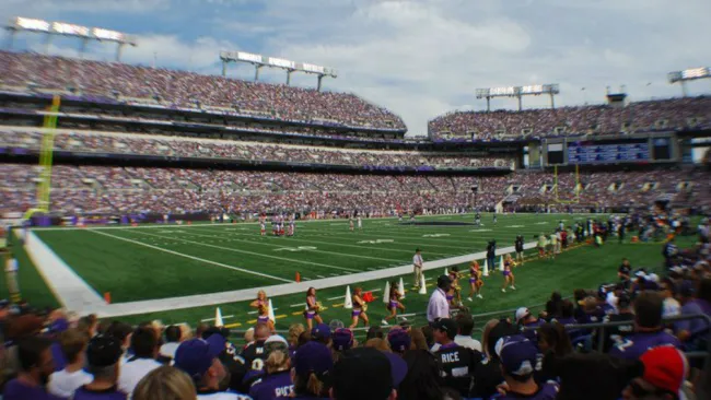 Partido de los Ravens en el M&T Bank Stadium