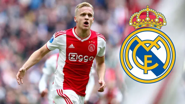 Donny Van de Beek llegaría al Real Madrid